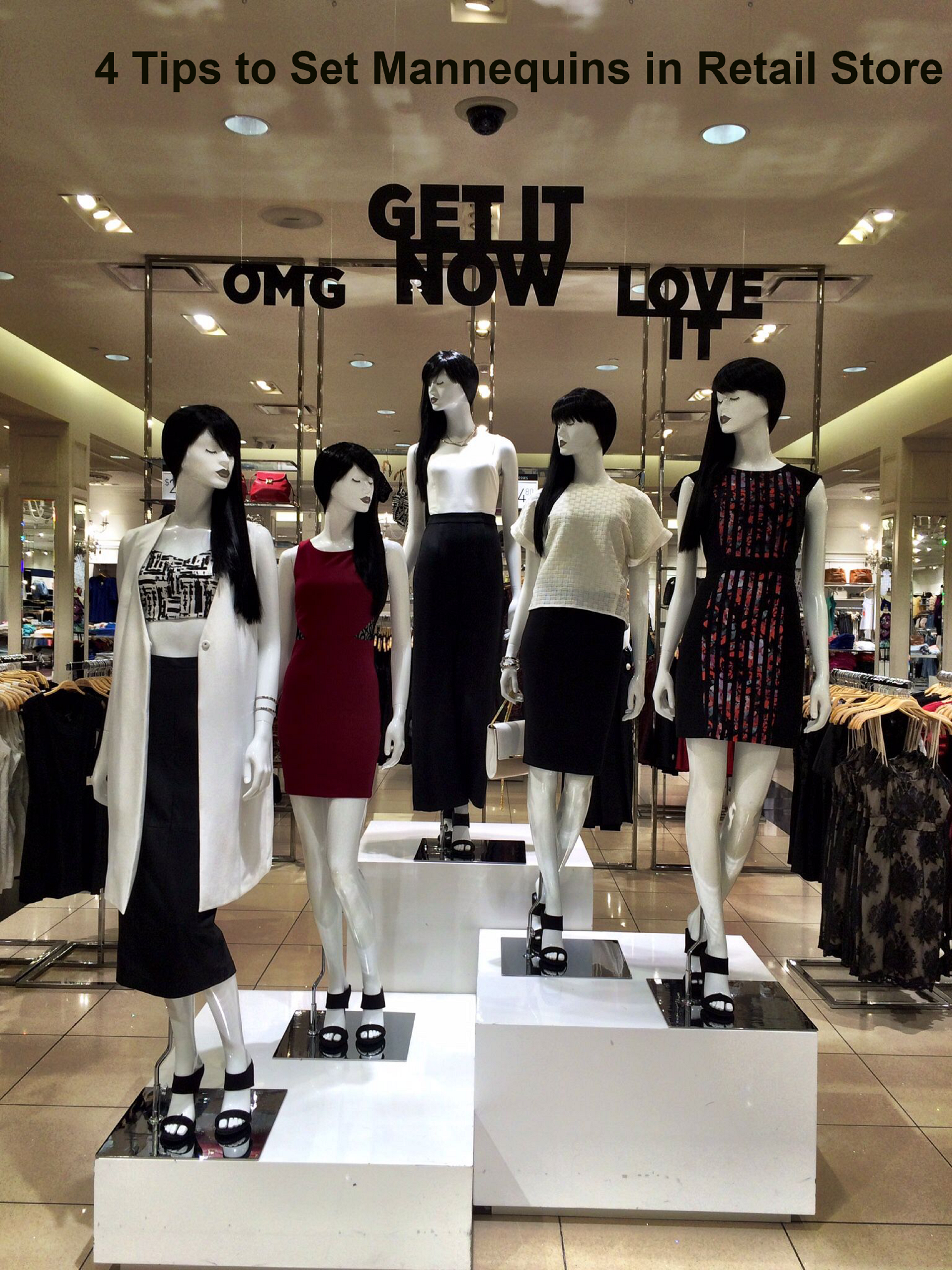 4 Tips to Set Mannequins in Retail Store for Perfect Display