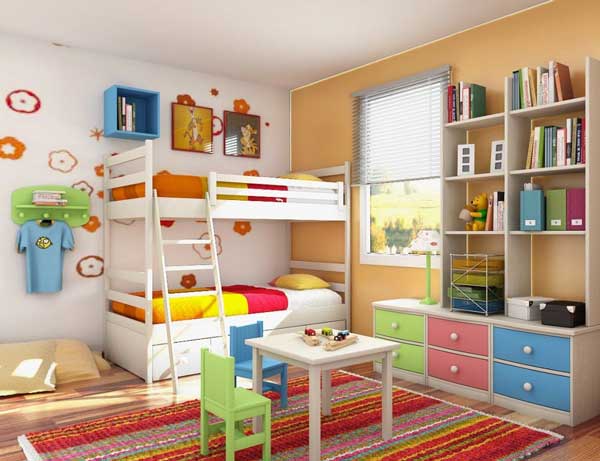 Colorful-kids-bedroom-idea