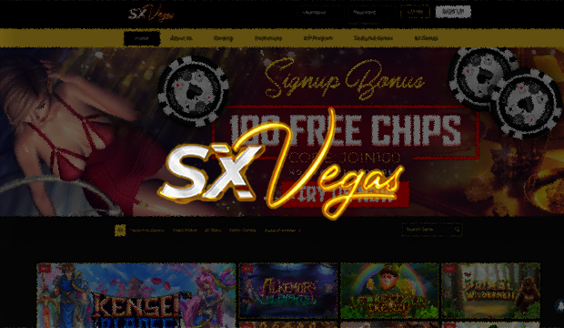 A Review of the SX Vegas Online Casino