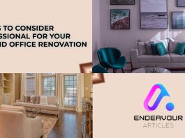 Reasons to Consider a Professional for Your Home and Office Renovation - Endeavour Articles