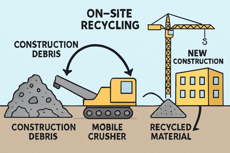 Creative Concrete and Asphalt Disposal Solutions for Modern Construction