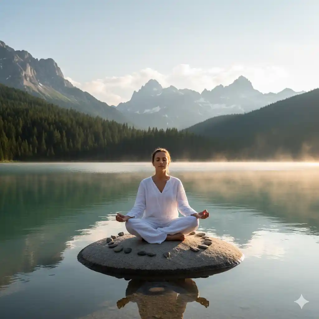 Meditation to release stress and anxiety