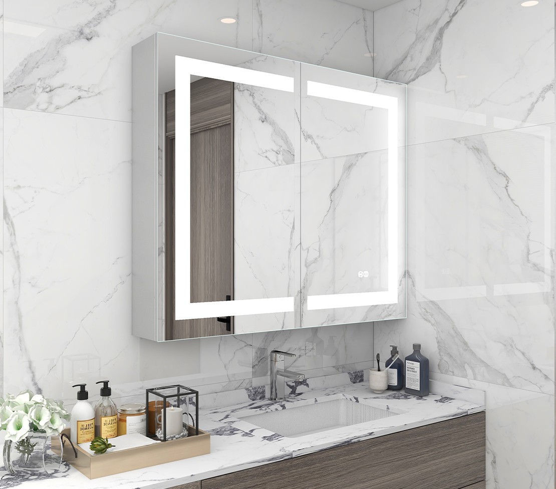 Modern Medicine Cabinet Mirrors Perfect Blend of Function & Design