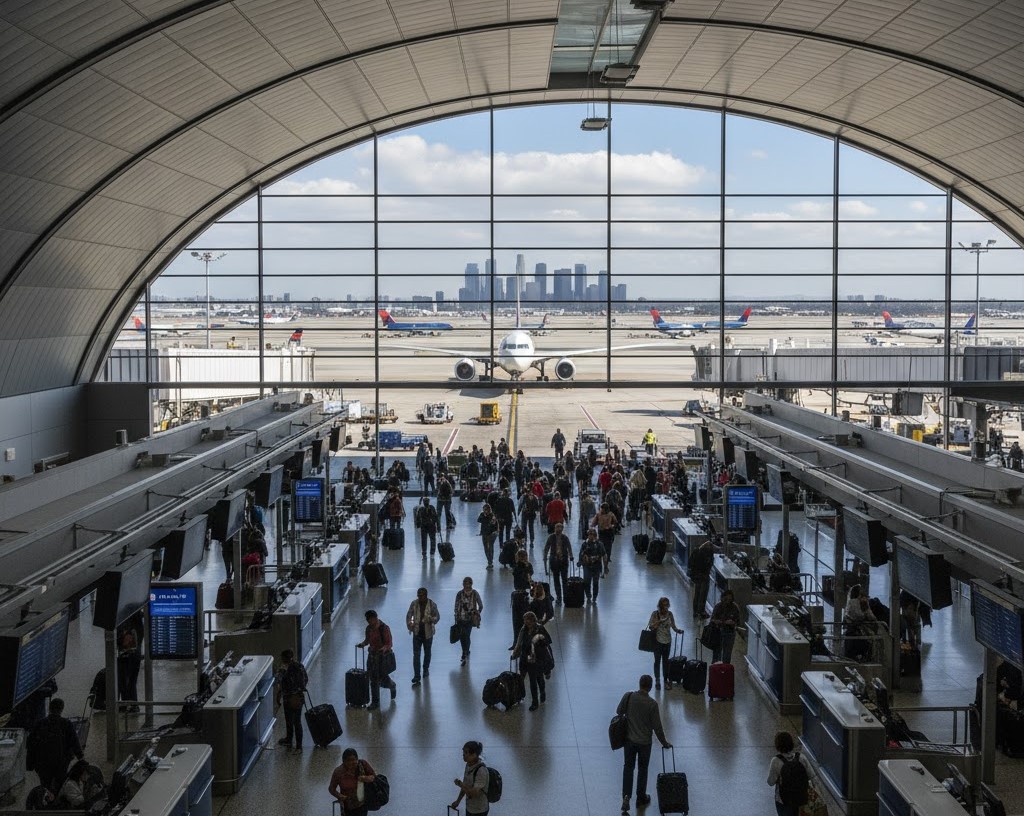 LAX Delta Flight Departures