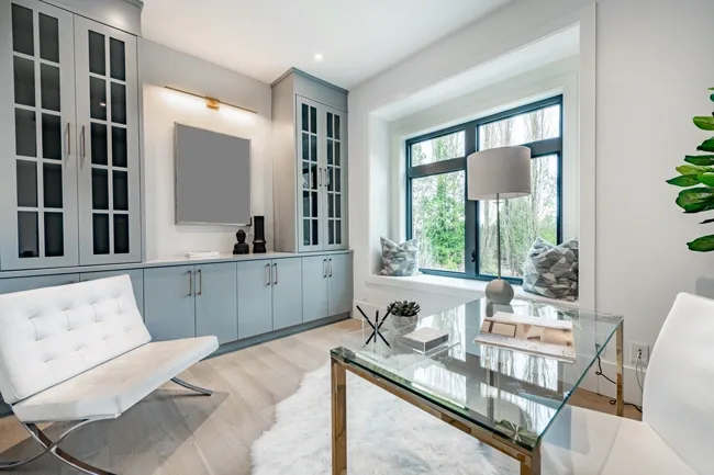 Enhance Your Workspace with a Stylish and Functional Glass Cabinet