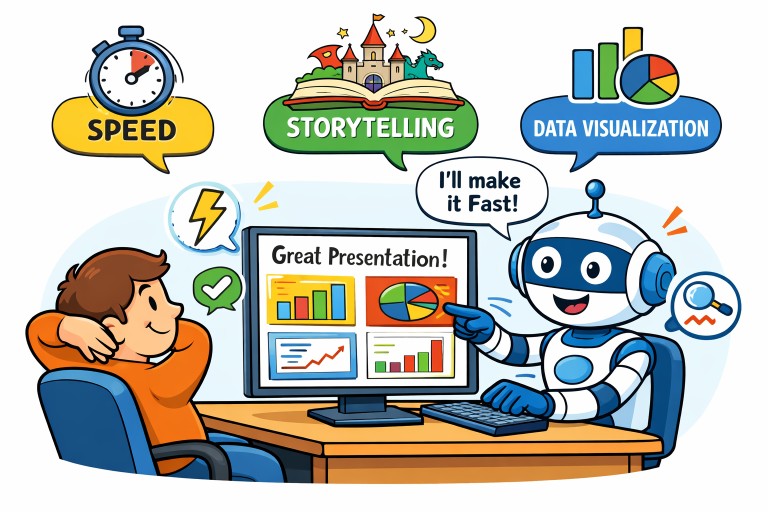 AI-Driven Presentation Design for Faster