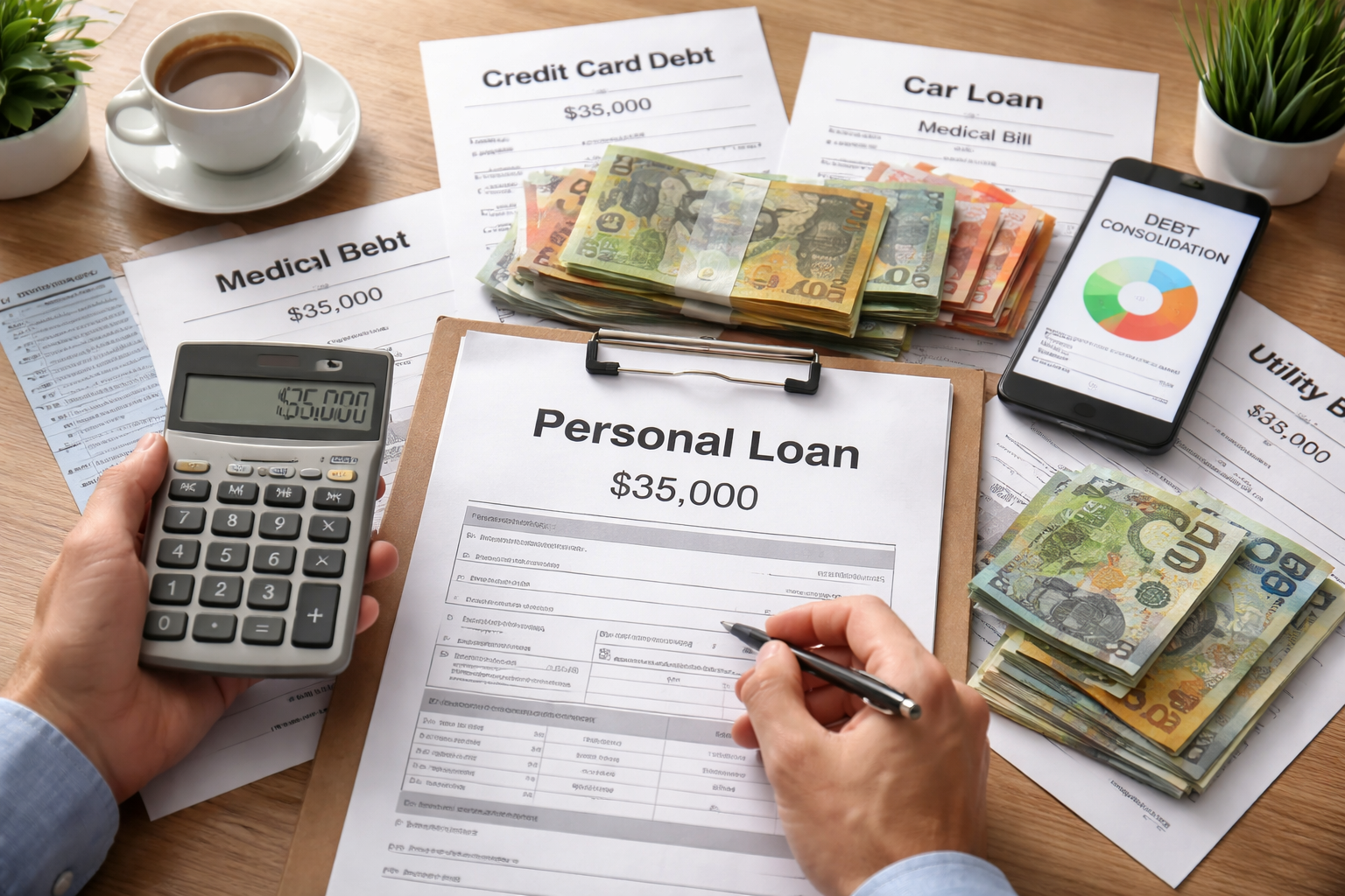 How to Use a Personal Loan to Combine Multiple Debts in Australia
